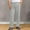 Grey, variant on Men's Drawstring Elastic Waist Solid Color Pocket Trousers Loose Sports Trousers Without Side Pockets (Plus )