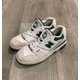 thumbnail image 1 of New Balance Mens 550 V1 BB550WT1 White Casual Shoes Sneakers Size 10D, 1 of 6