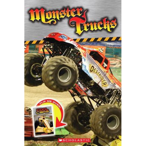 Pre-Owned Monster Trucks / Cool Cars Flip Book (Paperback) 054523333X 9780545233330