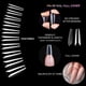 thumbnail image 4 of Uñas Postizas Brillar Bailarina Ataúd Largo 500 Piezas Transparentes, 4 of 5