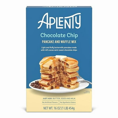 Aplenty Pancake Mix, Lots of Chocolate Chips ( Pack of 2 )
