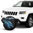 thumbnail image 2 of Kll Ocean Turtle Tire Cover,Universal Wheel Tire Cover For Trailer, Rv, Suv, Truck,Camper And Many Vehicle,(16 Inch), 2 of 7
