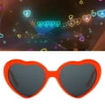 thumbnail image 3 of Gafas de terre de para mujeres, hombres, festivales, fiestas, rave, luz cambiante, de , gafas , ROJO rojo 1 Yinane anteojos de efectos de luz, 3 of 8