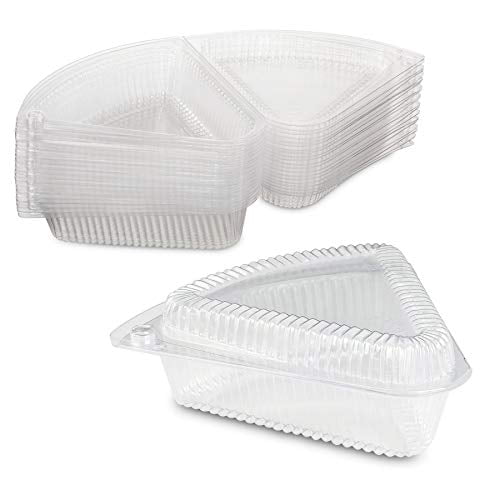 Individual Pie Slice Containers