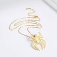 thumbnail image 2 of EUEAVAN Gold Spider Pendant Necklace Stainless Steel Animal Female Jewelry, 2 of 5