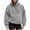 Grey, variant on felwors Women's Dog Carrier Hoodie Oversized Fleece Pet Pouch Sweatshirt Kangaroo Pocket Long Sleeve Drawstring Holder Khaki for Size XXXXXL