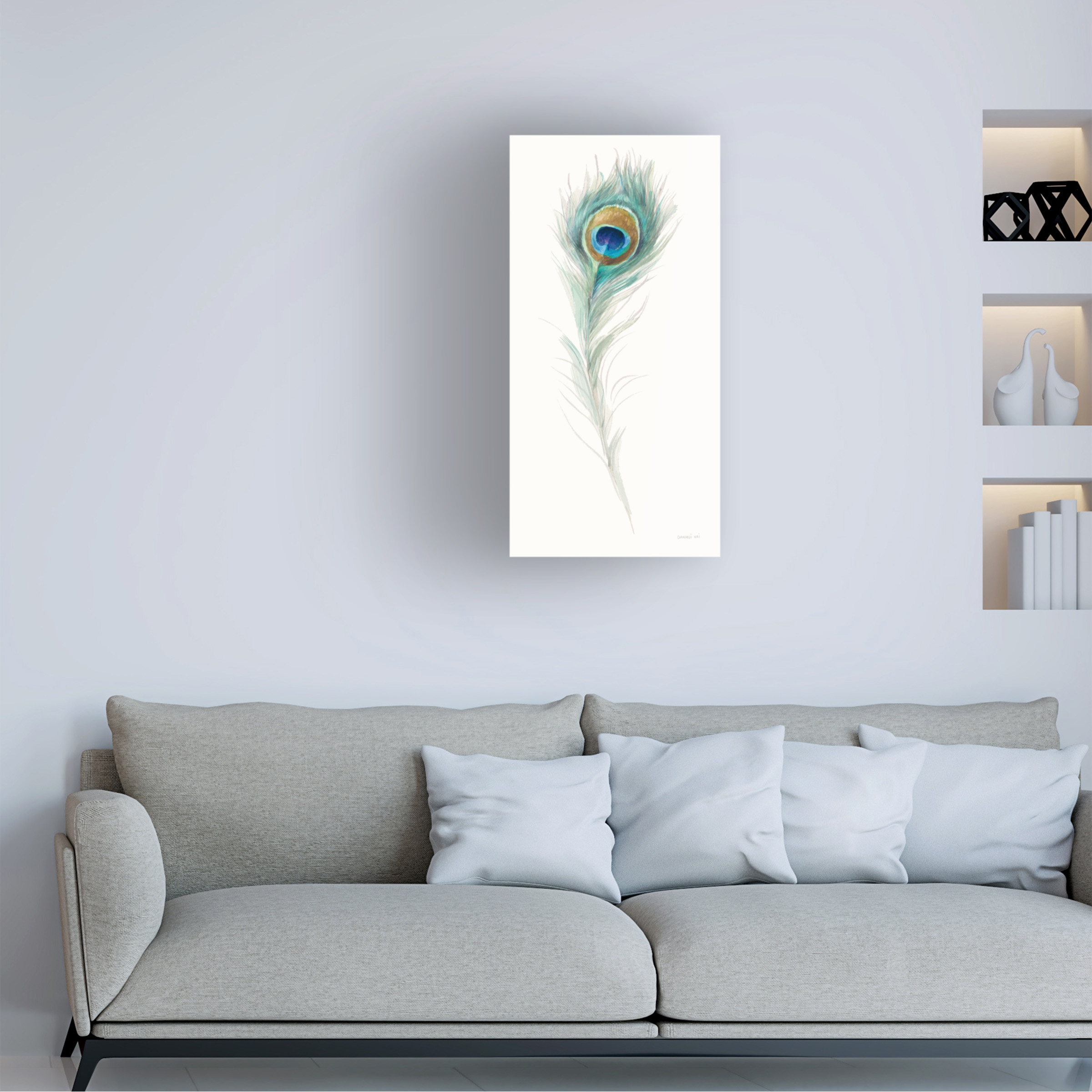 Trademark Fine Art 'Jaipur IX' Canvas Art by Danhui Nai