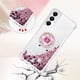 thumbnail image 3 of Funda para Samsung Galaxy A05S con Brillo Líquido Flotante, Purpurina, Parachoques y Anillo Giratorio Soporte, 3 of 5