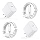 thumbnail image 1 of Cargador TrimDish para iPhone 16 15, 20 W, cable USB-C, paquete de 2 unidades, 1,8 m, 1 of 7