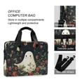thumbnail image 4 of FORMRS 16" Laptop Sleeve Bag Carrying Case with Handle Travel Shoulder Briefcase, Happy Ghost, 4 of 8