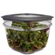 thumbnail image 2 of Recipiente Rubbermaid Premier para almacenamiento de alimentos, 7 tazas, gris, 2 of 5