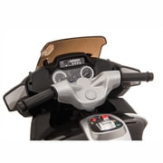 Blazin' Wheels 12V Battery Operated Black Motorcycle Rideon. Unisex Gift Item - Ages 3 Years an up