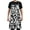 Cow Print, variant on Luxury Lilies Floral Flower Kitchen Apron with 2 Pockets Adjustable waterproof Cooking Aprons for Women Men Chef