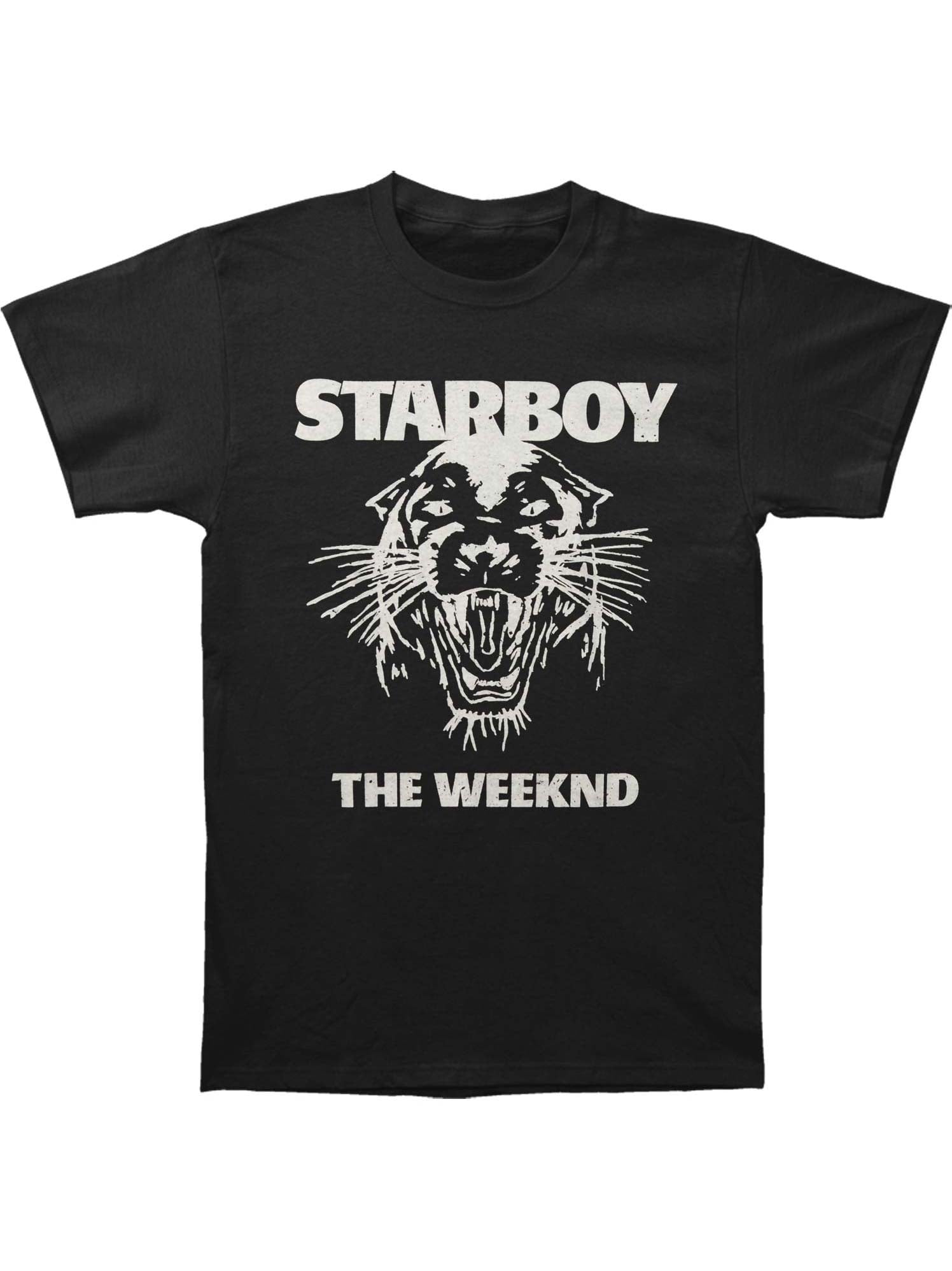 Weeknd Weeknd Men's Starboy Tshirt Black