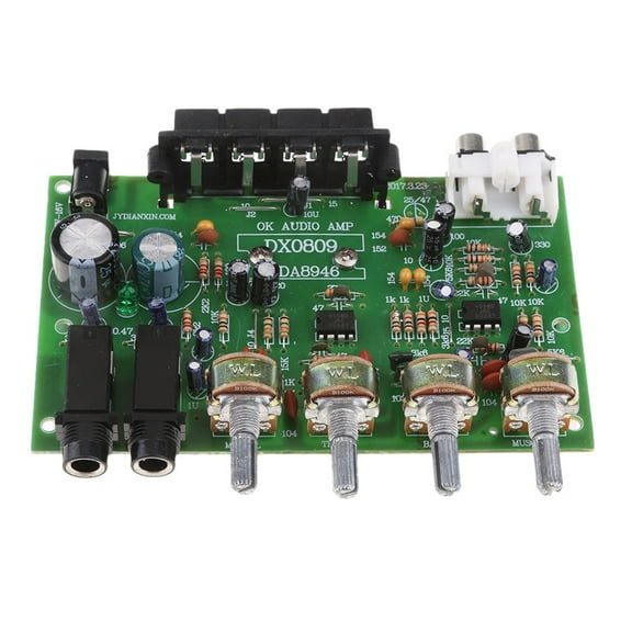 DX0809 Power Amplifier Board 60W Hi-Fi Volume Tone Control Board Kit