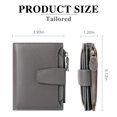 thumbnail image 7 of FALAN MULE Small Wallet for Women Genuine Leather Bifold Purse RFID Blocking Card Holder, 7 of 7