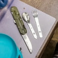 thumbnail image 5 of ASR Outdoor 6 in 1 Camping Flatware,Pack Light Utensil Multi-Tool with Fork Spoon Knife, 5 of 11