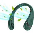thumbnail image 1 of Ventilador de cuello portátil, ventilador manos libres sin aspas, ventilador personal portátil con batería de 5000 mAh, sin aspas, recargable, ventilador de escritorio con alimentación USBScvvd, 1 of 4