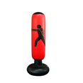 thumbnail image 1 of Columna de boxeo inflable, saco de arena inflable para adultos, tumbler de boxeo vertical, columna de boxeo de 1,6 m, 1 of 4