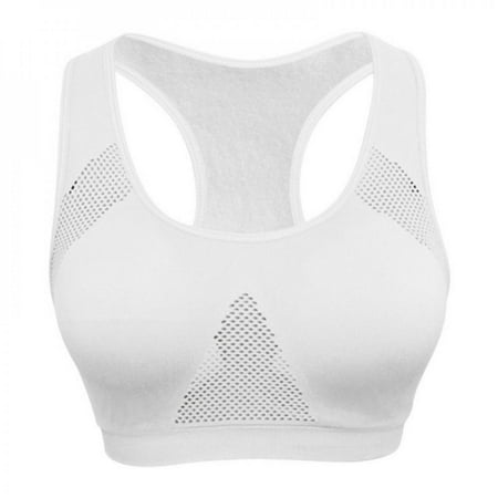

Oaktree Ladies Fitness Bra Padded Cosy Wirefree Bralette Women Seamless Double Layer Push Up Comfort Breathable Underwear