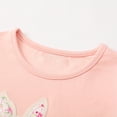 thumbnail image 3 of GYRATEDREAM Toddler Baby Girls Long Sleeve Ruffle T Shirt Kids Casual Graphic Top Blouse T-Shirt Undershirt, 3 of 5