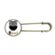 thumbnail image 1 of Cuenco de búhos EsES Broche De Broche De Metal Antiguo Unbranded M, 1 of 3