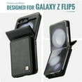 Nalacover for Samsung Galaxy Z Flip 6 Back Wallet Case with Card Holder