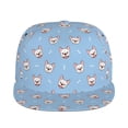 thumbnail image 2 of Bingfone Baseball Cap,Snapback Trucker Hat for Men & Women with Adjustable-French Bulldog Head, 2 of 9