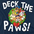 thumbnail image 3 of Paw Patrol Mens Deck The Paws Christmas T-Shirt, 3 of 5