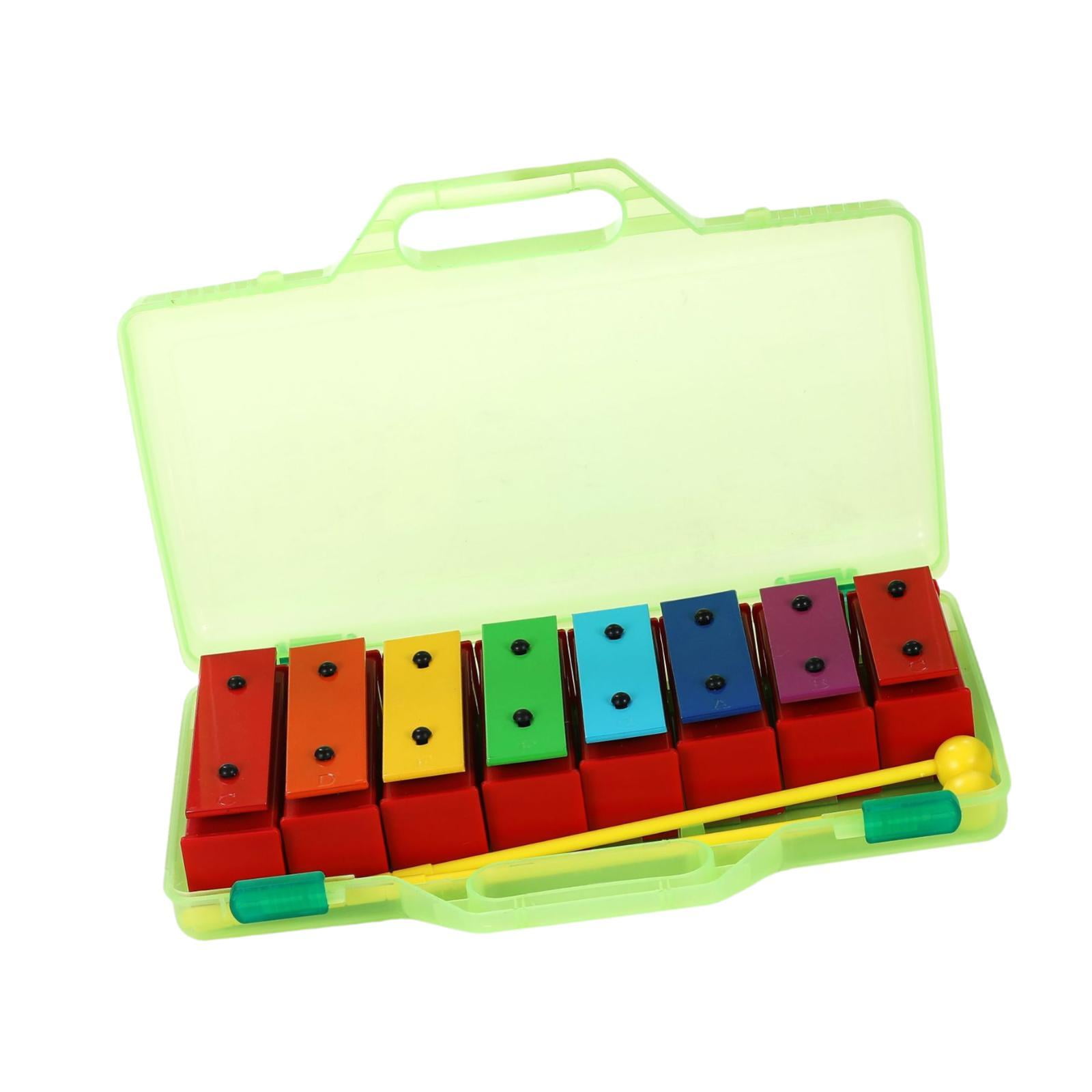 LeeQinersw Kids Xylophone Educational Music Toy Pounding Toy 8 Notes Glockenspiel Xylophone 15R