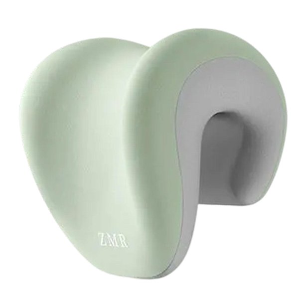 Reposacabezas para silla de oficina, almohada de espuma viscoelástica para siestas, funda cómoda y lavable. Verde