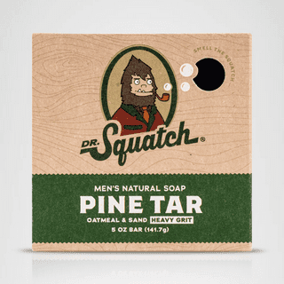 Dr. Squatch Pine Tar Soap 3-pack Bundle – Mens Bar with Natural Woodsy –  BABACLICK