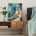 thumbnail image 5 of Coastal Church Landscape Wall Art/Canvas Print，Suitable for Living Room，Bathroom，Office，Hotel Decoration, 5 of 8