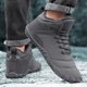thumbnail image 5 of Zapatos Descalzos Felpa Trekking Al Aire Libre Caña Alta Botas Nieve Antideslizantes Térmicas para Senderismo Y Escalada, 5 of 9