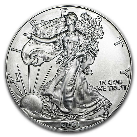 2001 1 oz American Silver Eagle BU