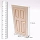 thumbnail image 4 of puerta de la casa de muñecas,puerta jugar juguete muebles accesorios casa fingir,casa de muñecas puerta muñecas en miniatura de madera,simulación miniaturas mini casas de madera puerta,1:12, 4 of 8