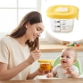 thumbnail image 2 of HCTSHG Reusable Glass Storage Containers with Secure Lids, 8oz Leakproof Snack Containers for Baby Food Puree, Salad Dressing, Infant Meals, Small Freezer Safe Glass Food Containers for Kitchen, 2 of 9