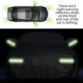 thumbnail image 3 of Leadwolf Car Covers for Automobiles All Weather Waterproof　for Mazda for MX-30 Upgraded UV Protective Vehicle Cover spunlace nonwoven Length up to 173 " Black, 3 of 6
