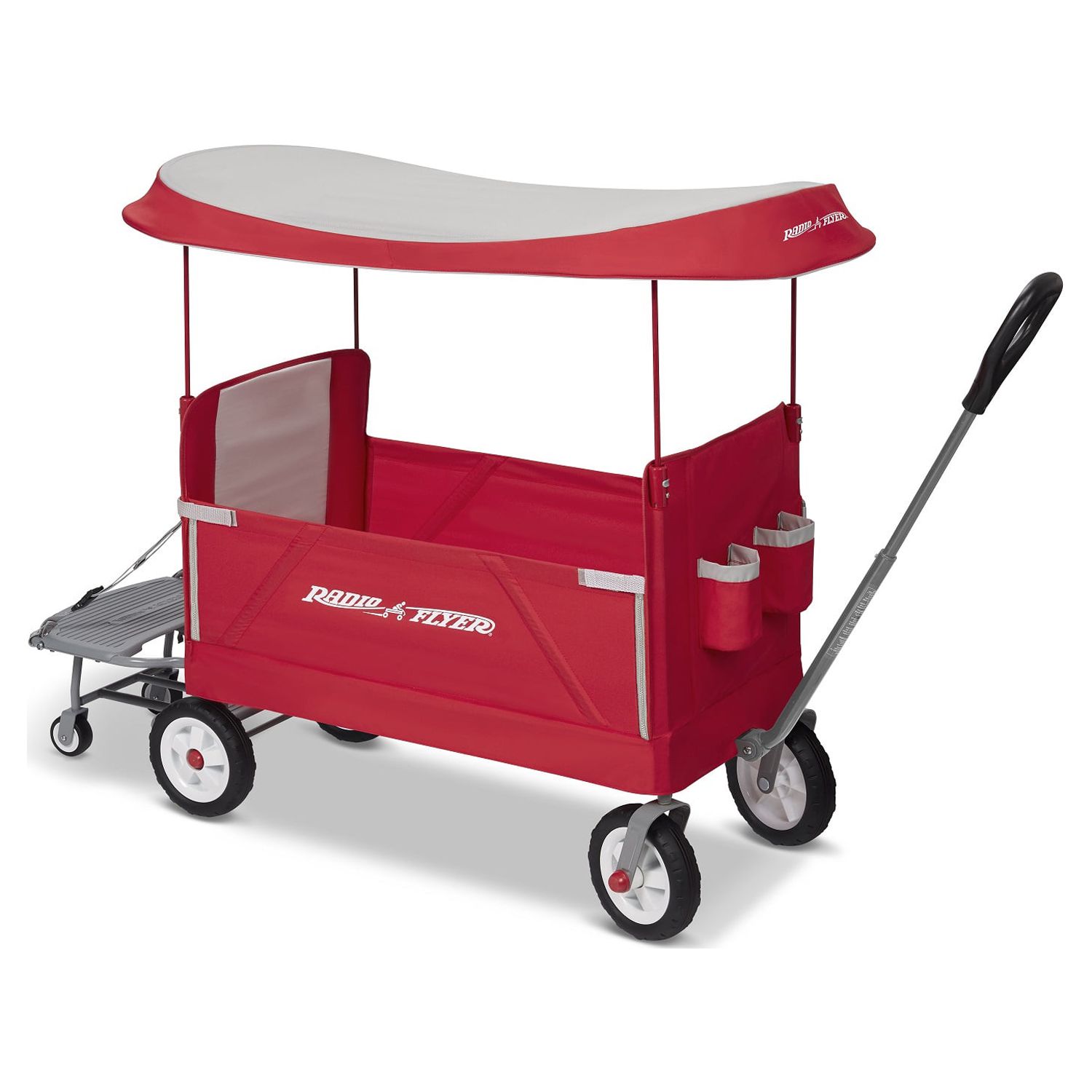 Radio Flyer, 3-in-1 Tailgater Wagon with Canopy, Folding Wagon, Red - image 5 of 20