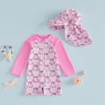 thumbnail image 2 of MEZZALL Girls Summer Baby Girl Boys Rash Guard Bathing Suit Toddler Swimsuit Cartoon Print Zipper Long Sleeve Swimwear With Swim Cap Tropical Beachwear, 2 of 7