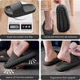 thumbnail image 4 of Soft Sole Women's Indoor Pillow Slides - Comfortable Open Toe Bathroom Slippers for Home and Travel, 4 of 4