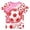 B134 Pink, variant on Likimi Toddler Girls Boys T Shirt Short Sleeved Crew Neck Soccer Print Lightweight Summer Fashionable Tees Black Size 1-2 Years