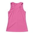 thumbnail image 3 of Vividxx Girls Summer Tops Kids Athletic Racerback Crewneck Sleeveless Tank Tops Dance Workout Yoga Shirts Tops For Kids, 3 of 8