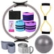 thumbnail image 1 of Fiudx Set de Yoga, Paquete Completo de Pilates con Aro Mágico, Bandas para Glúteos y Pelota de Yoga de 25 Cm para Estiramientos. Solución de Fitness para El Hogar, Ideal para Todos Los Niveles., 1 of 2