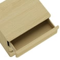 thumbnail image 5 of Molly Modern Nightstand with 3 Drawers in Natural Oak, 5 of 10