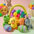 thumbnail image 4 of Joyfy 7 Pcs Easter Basket Plushes for Kids,Original Style Soft Plushies for Toddler & Kids of All Ages,Playset Stuffers,Easter Toys,Easter Party Favors,Easter Egg Hunt, 4 of 8