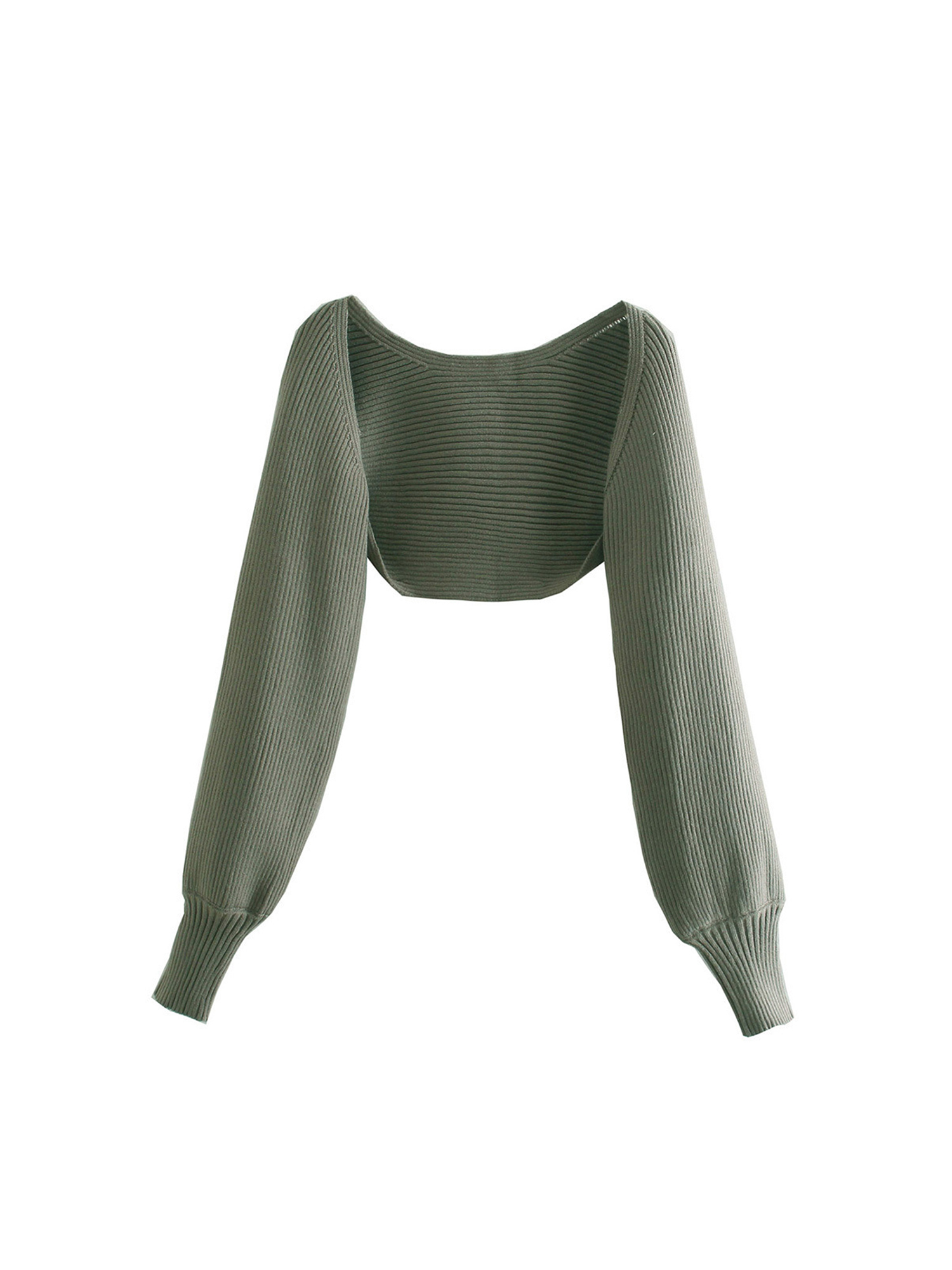 XIAXAIXU Women Arm Cover Off Shoulder Straight Collar Knit Sweater