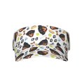 thumbnail image 2 of Kdxio Rottweiler Print Sun Visor Hat Golf Visor Adjustable Velcro Outdoor Sports Cap for Men Women, 2 of 7