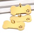 thumbnail image 4 of 100PCS Stainless Steel Blank Dog Tag Anti-lost Engraved Pet Animal Collar Accessories Personalized Cat Puppy ID Plate Name Tags ShopWise Round, 4 of 13