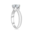 thumbnail image 3 of 1 1/2ct Round Diamond Solitaire Engagement Ring 6-Prong 14k White Gold, 3 of 3